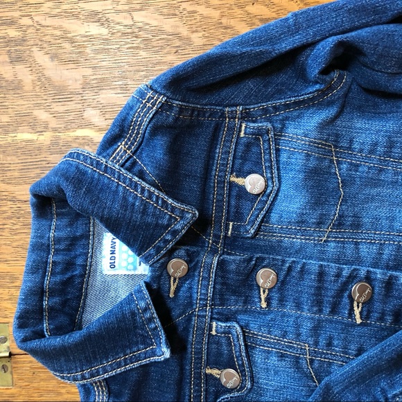 Old Navy SZ 3 T Blue Denim Jean Jacket - Picture 2 of 9